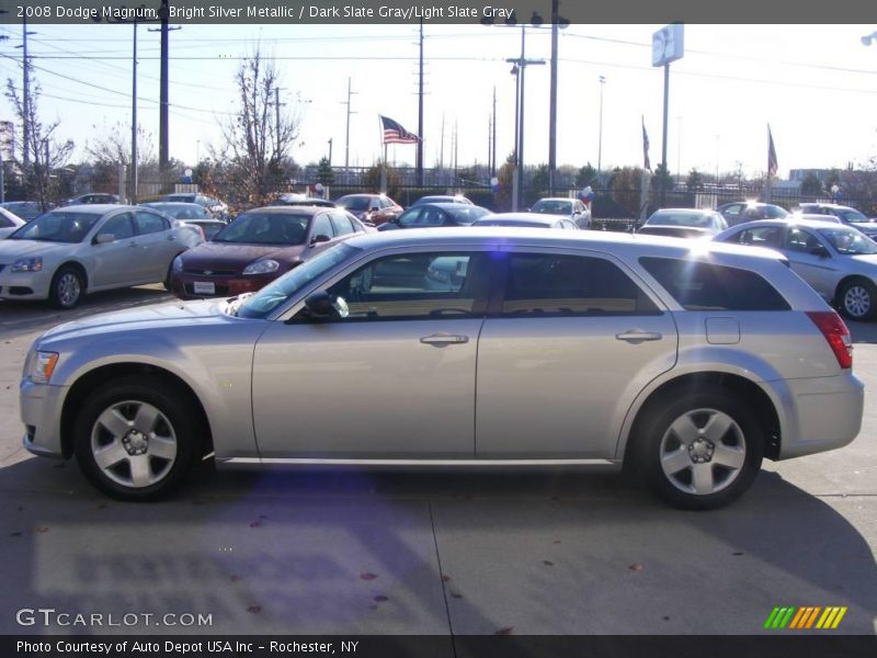 Bright Silver Metallic / Dark Slate Gray/Light Slate Gray 2008 Dodge Magnum