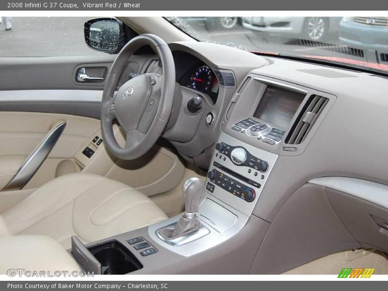 Vibrant Red / Wheat 2008 Infiniti G 37 Coupe