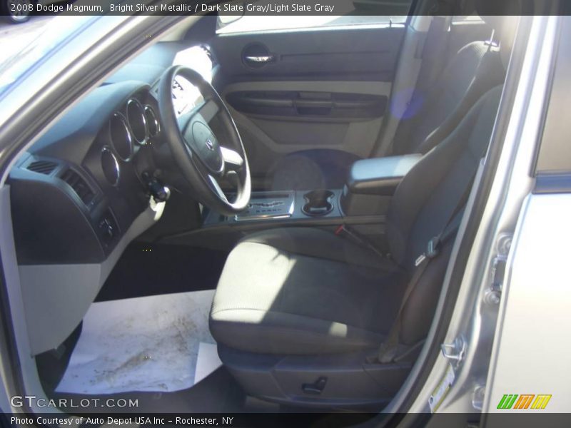 Bright Silver Metallic / Dark Slate Gray/Light Slate Gray 2008 Dodge Magnum