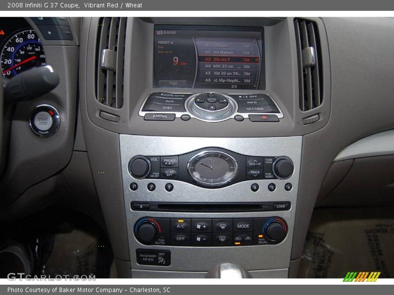 Vibrant Red / Wheat 2008 Infiniti G 37 Coupe