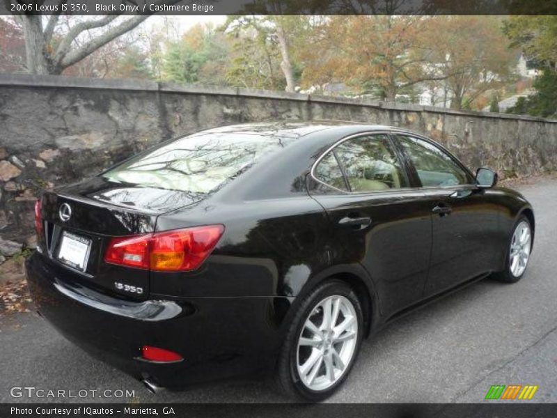 Black Onyx / Cashmere Beige 2006 Lexus IS 350