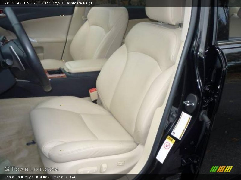 Black Onyx / Cashmere Beige 2006 Lexus IS 350