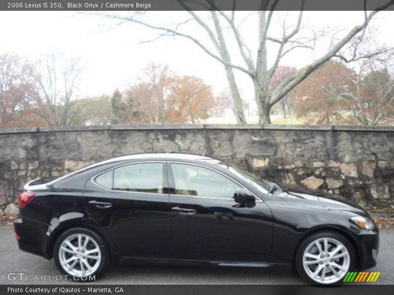 Black Onyx / Cashmere Beige 2006 Lexus IS 350