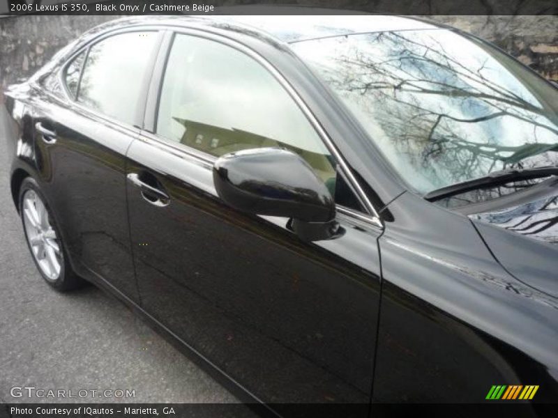 Black Onyx / Cashmere Beige 2006 Lexus IS 350