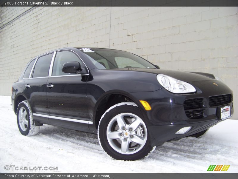 Black / Black 2005 Porsche Cayenne S