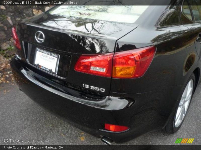 Black Onyx / Cashmere Beige 2006 Lexus IS 350