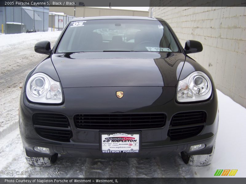 Black / Black 2005 Porsche Cayenne S