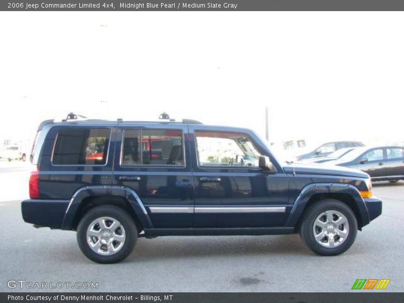 Midnight Blue Pearl / Medium Slate Gray 2006 Jeep Commander Limited 4x4