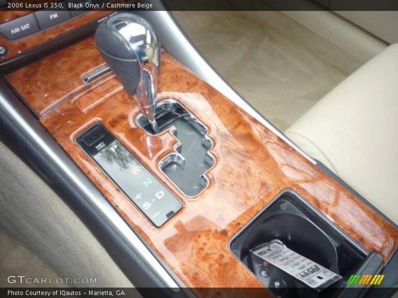 Black Onyx / Cashmere Beige 2006 Lexus IS 350