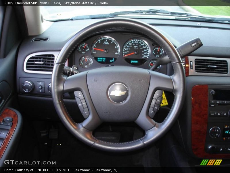 Greystone Metallic / Ebony 2009 Chevrolet Suburban LT 4x4