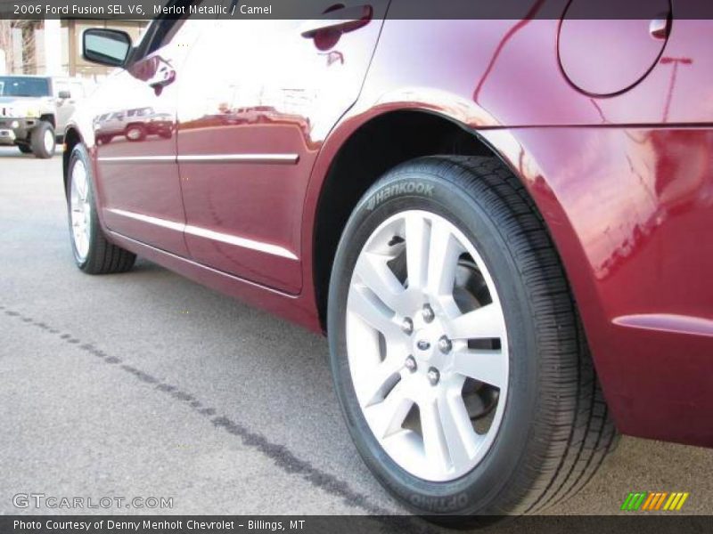 Merlot Metallic / Camel 2006 Ford Fusion SEL V6