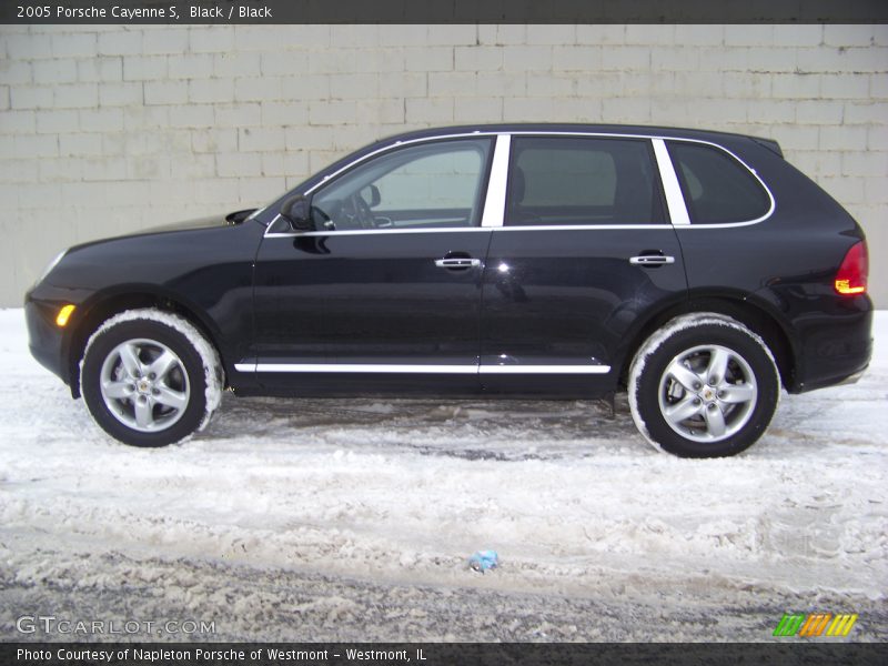 Black / Black 2005 Porsche Cayenne S