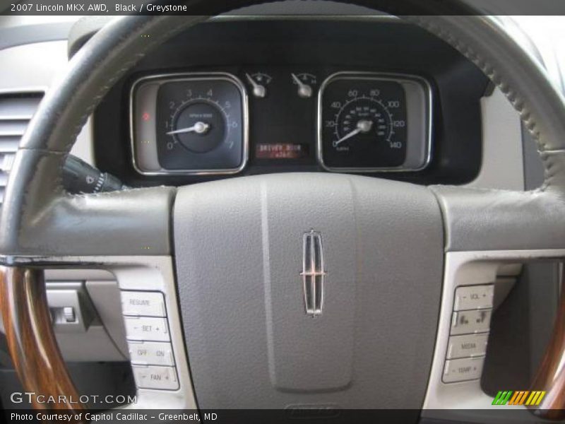 Black / Greystone 2007 Lincoln MKX AWD