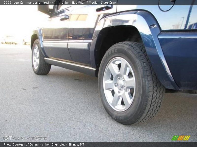 Midnight Blue Pearl / Medium Slate Gray 2006 Jeep Commander Limited 4x4