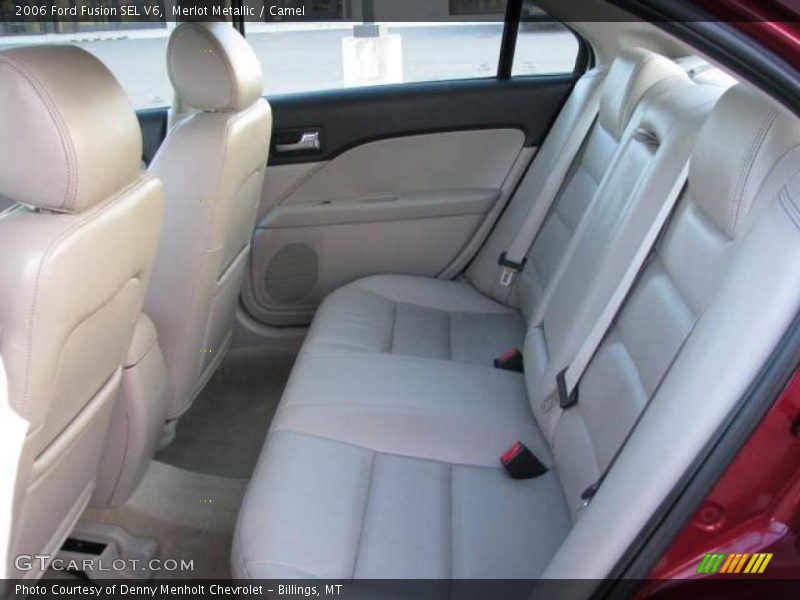 Merlot Metallic / Camel 2006 Ford Fusion SEL V6