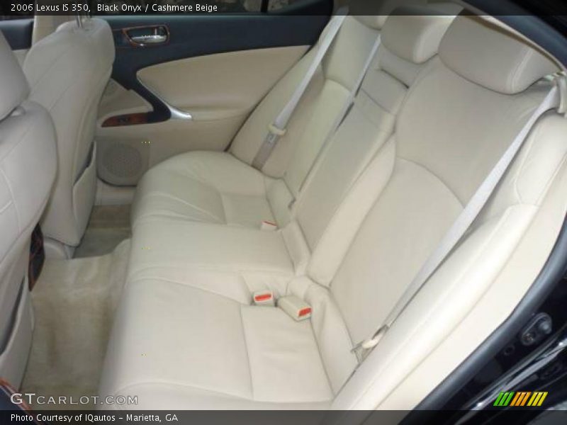 Black Onyx / Cashmere Beige 2006 Lexus IS 350