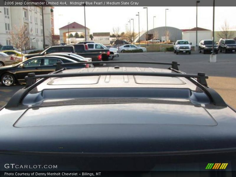 Midnight Blue Pearl / Medium Slate Gray 2006 Jeep Commander Limited 4x4