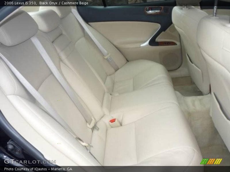 Black Onyx / Cashmere Beige 2006 Lexus IS 350