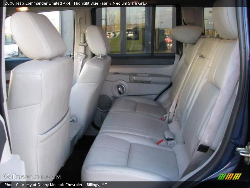 Midnight Blue Pearl / Medium Slate Gray 2006 Jeep Commander Limited 4x4