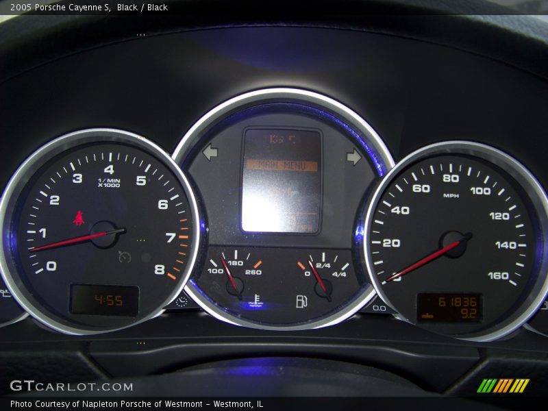 Black / Black 2005 Porsche Cayenne S