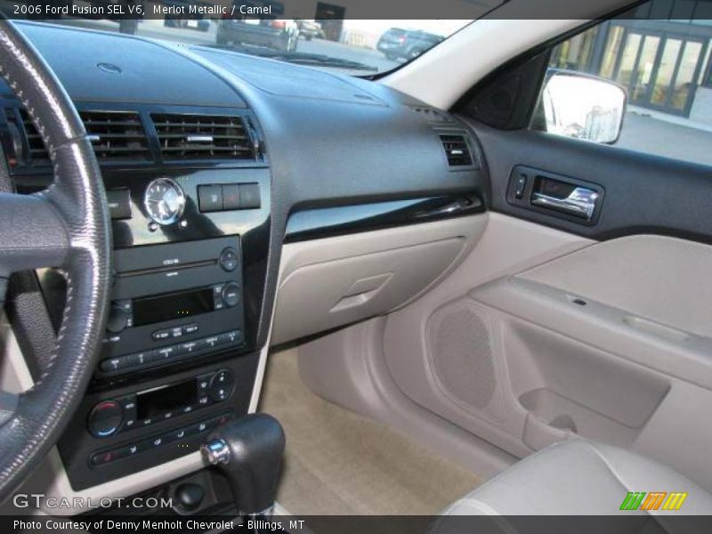 Merlot Metallic / Camel 2006 Ford Fusion SEL V6