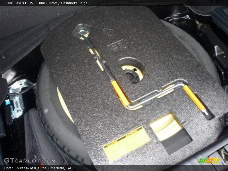 Black Onyx / Cashmere Beige 2006 Lexus IS 350