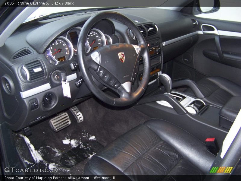 Black / Black 2005 Porsche Cayenne S