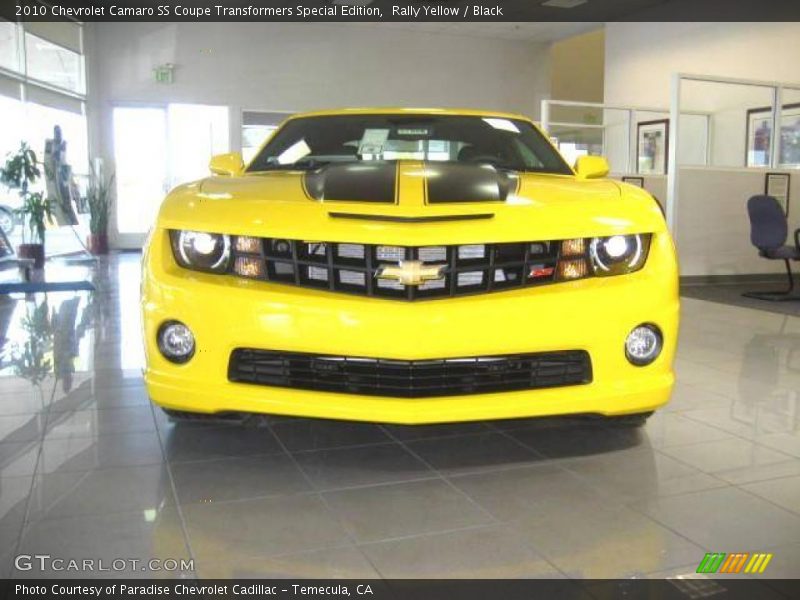 Rally Yellow / Black 2010 Chevrolet Camaro SS Coupe Transformers Special Edition