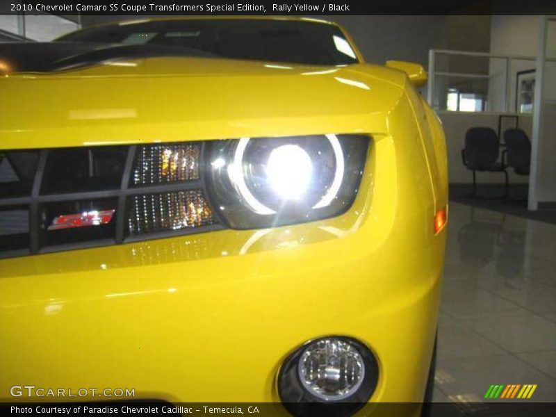 Rally Yellow / Black 2010 Chevrolet Camaro SS Coupe Transformers Special Edition