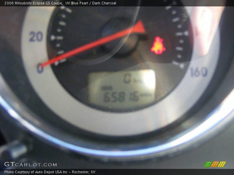 UV Blue Pearl / Dark Charcoal 2006 Mitsubishi Eclipse GS Coupe