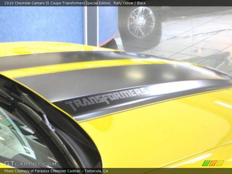 Rally Yellow / Black 2010 Chevrolet Camaro SS Coupe Transformers Special Edition