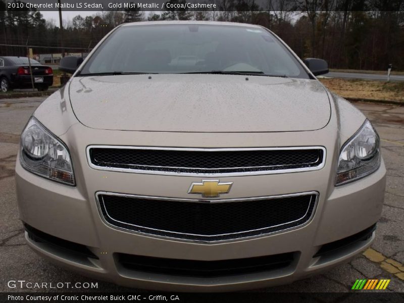 Gold Mist Metallic / Cocoa/Cashmere 2010 Chevrolet Malibu LS Sedan