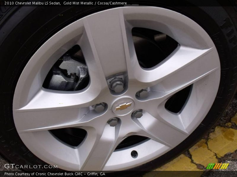 Gold Mist Metallic / Cocoa/Cashmere 2010 Chevrolet Malibu LS Sedan