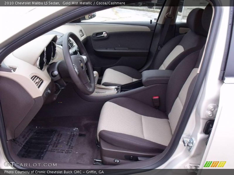 Gold Mist Metallic / Cocoa/Cashmere 2010 Chevrolet Malibu LS Sedan
