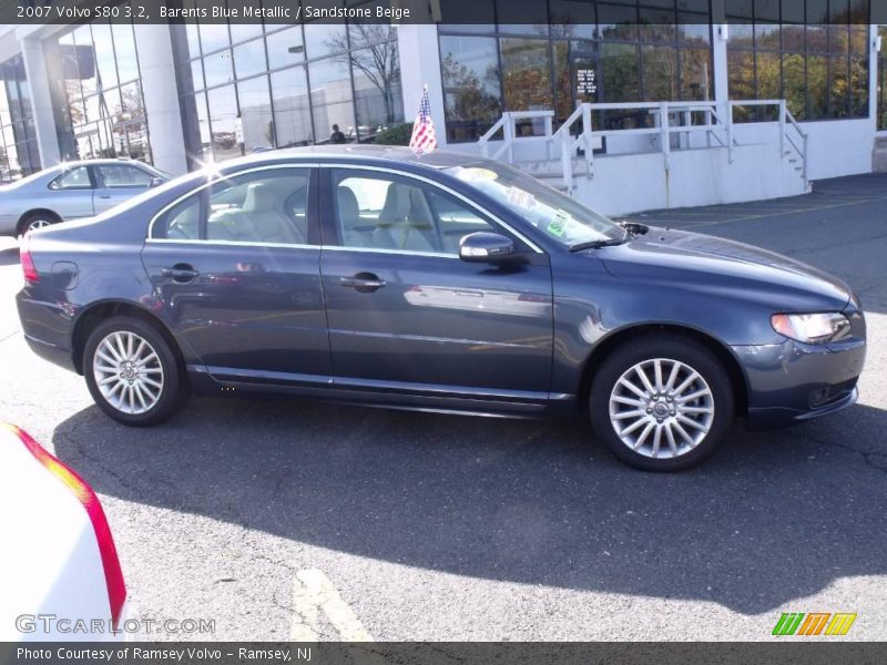 Barents Blue Metallic / Sandstone Beige 2007 Volvo S80 3.2