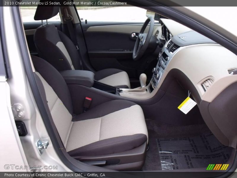 Gold Mist Metallic / Cocoa/Cashmere 2010 Chevrolet Malibu LS Sedan