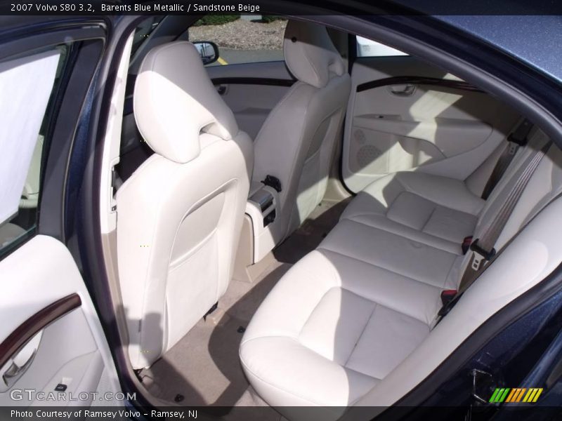 Barents Blue Metallic / Sandstone Beige 2007 Volvo S80 3.2
