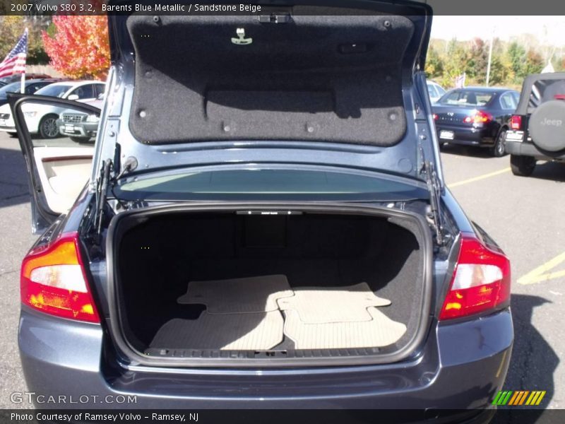 Barents Blue Metallic / Sandstone Beige 2007 Volvo S80 3.2