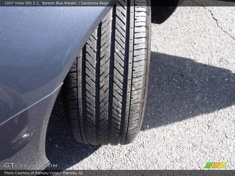 Barents Blue Metallic / Sandstone Beige 2007 Volvo S80 3.2