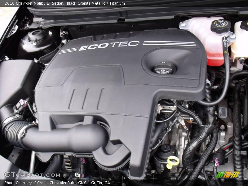 Black Granite Metallic / Titanium 2010 Chevrolet Malibu LT Sedan