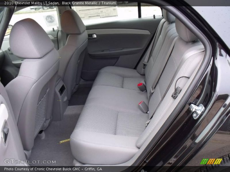 Black Granite Metallic / Titanium 2010 Chevrolet Malibu LT Sedan