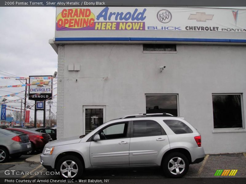 Silver Alloy Metallic / Ebony Black 2006 Pontiac Torrent