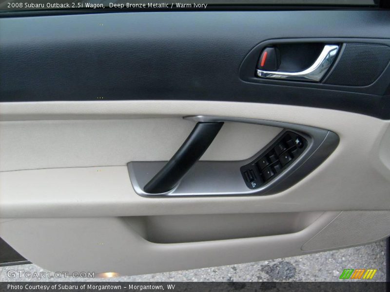 Deep Bronze Metallic / Warm Ivory 2008 Subaru Outback 2.5i Wagon