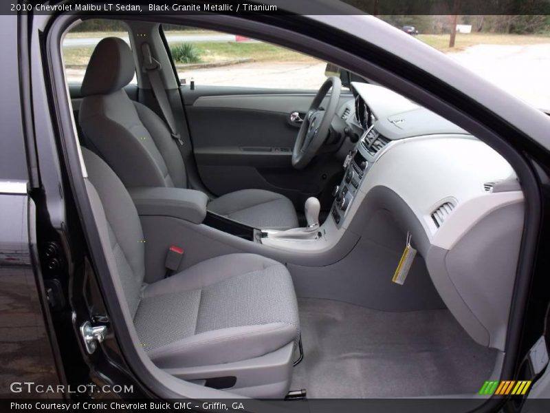 Black Granite Metallic / Titanium 2010 Chevrolet Malibu LT Sedan