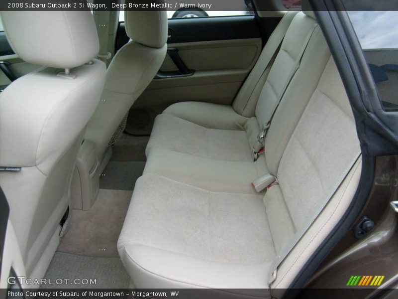 Deep Bronze Metallic / Warm Ivory 2008 Subaru Outback 2.5i Wagon