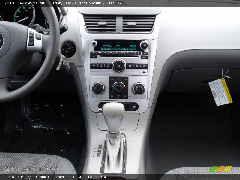 Black Granite Metallic / Titanium 2010 Chevrolet Malibu LT Sedan