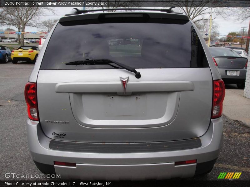 Silver Alloy Metallic / Ebony Black 2006 Pontiac Torrent