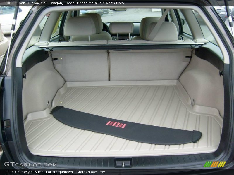 Deep Bronze Metallic / Warm Ivory 2008 Subaru Outback 2.5i Wagon