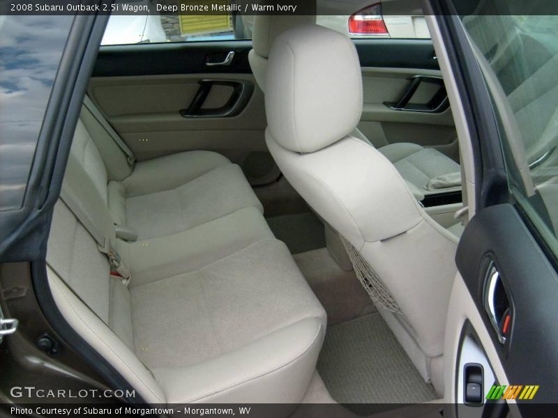 Deep Bronze Metallic / Warm Ivory 2008 Subaru Outback 2.5i Wagon