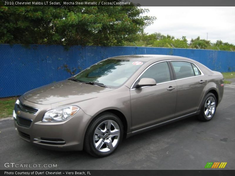 Mocha Steel Metallic / Cocoa/Cashmere 2010 Chevrolet Malibu LT Sedan